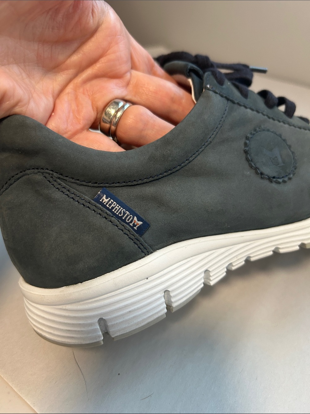 Mephisto Yael Leather Sneaker - Picture 2 of 10